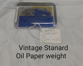 Vintage Standard Oil Paperweight