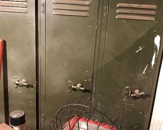 Vintage lockers