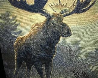 Moose tapestry