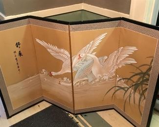 Japanese table screen