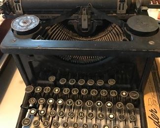 ! of several vintage typewriters