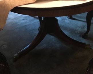 2 pedestal dining table