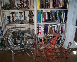 WIRE CHAIR,  CHANDELIER & MORE BOOKS