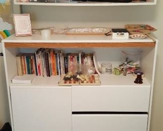 Bookcase with things