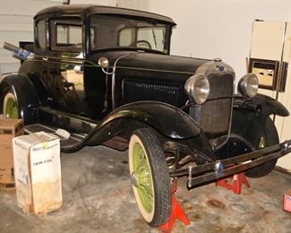 1930 Ford Model A with Rumble Seat, Restored