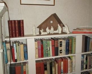 books & Goebel nativity set