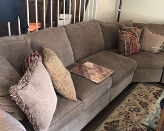 Practically new sectional sofa