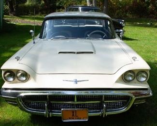 1960 Ford Thunderbird 2Dr HT.  VIN: 0Y71Y154894; Mileage: 101,564. 2dr Coupe 8-cyl. 352cid/300hp 4bbl. Summer driven only, stored in garage during winter.