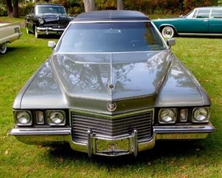 1972 Cadillac Factory Limo. VIN: 6F33R2Q164471. Mileage: 52,048. 4dr Limousine 8-cyl. 472cid/220hp 4bbl. Summer driven only, stored in garage during winter.