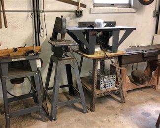 4 wood working tools