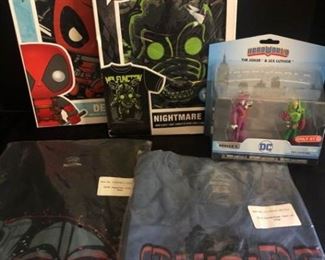 Funko Pop Marvel Tee Shirts Plus DC Collectible