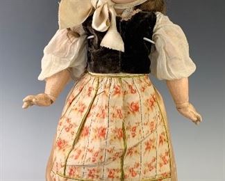 21.5" French Bisque Bebe By Jumeau C. 1885