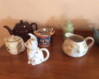 Tea Pots.