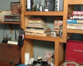Vintage radios and cameras