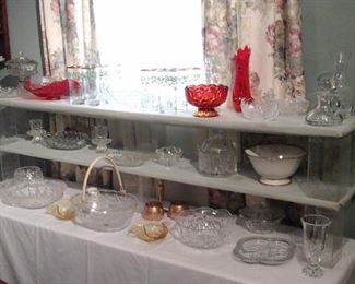 crystal, china and art glass