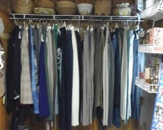 Lady's skirts and pants 