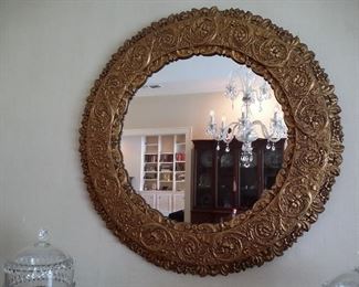 Ornate vintage mirror 