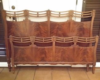 Vintage headboard & foot board - full size