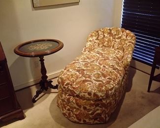 Fainting couch & vintage tilt table