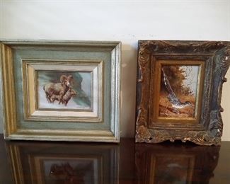 More by George Dick & roadrunner by Robert Quill Johnson, Texas artist