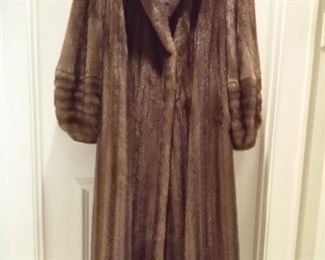 Full length mink coat