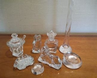 Bacarrat & Mats Jonasson pieces