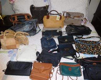 Designer purses including Coach, Dooney & Burke, Sak, etc. 