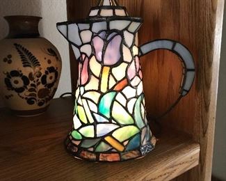 Stained glass accents
