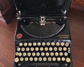 Antique “Remington portable” typewriter 