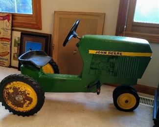 We have several John Deere toys at this sale ... And other vintage toys