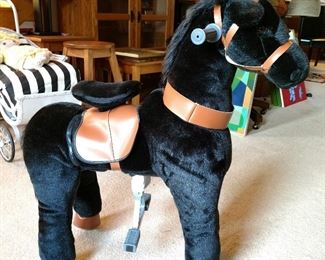 Working Mechanical Pony … steerable … you should see this thing MOVE !