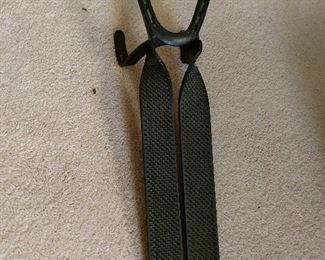 COOLEST Boot-Jack EVER …. functional folk-art … Two horseshoes and two Rasp Files