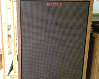 Vintage Klipsch Stereo Speakers