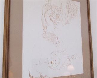 Dorthy Zupancich original drawing