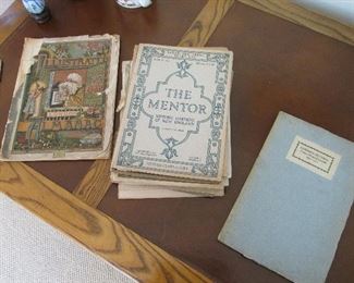 Antique books and periodicals