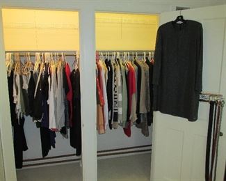 Many women's designer clothes