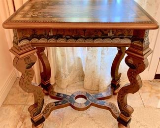 Hand Crafted and Decorated Table