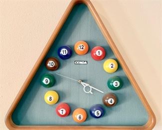 Billiard Ball Clock