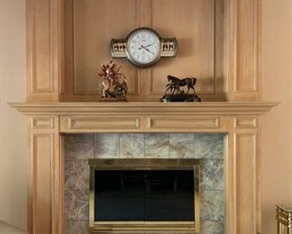 Mare And Foal by P. J. Mene; San Georgio by Conrad Hoffner; Animated Clock Small World by Rhythm