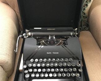 This is a great Smith Corona Typewriter. Looks brand new