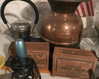 Wonderful vintage items