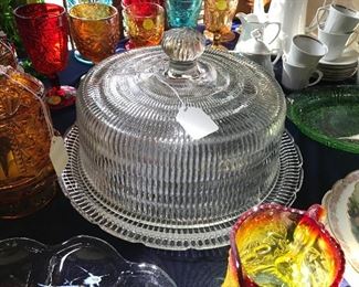 Wonderful vintage cake plate