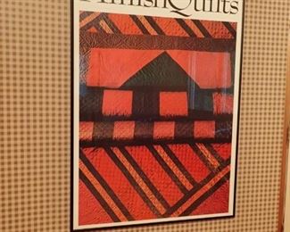 AMISH QUILTS FRAMED