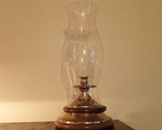 BRASS AND GLASS HURRICANE