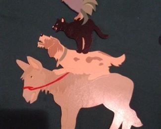 PAINTED WALL CUT OUTS