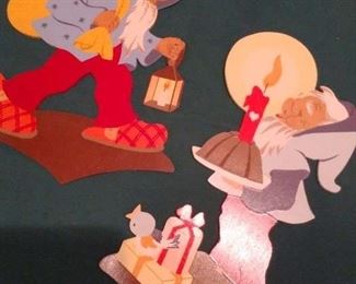 PAINTED WOOD CUTOUTS