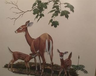 Ray Harm "Whitetail Deer" '70. Available.