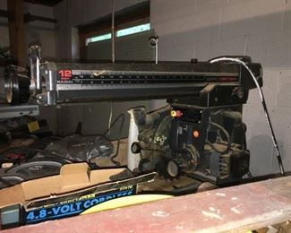 Sears Craftsman  12in Radial Saw. Sold.