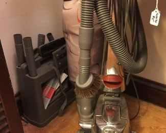Kirby vacuum - Sentria with full attachments and carpet shampooer (not shown)