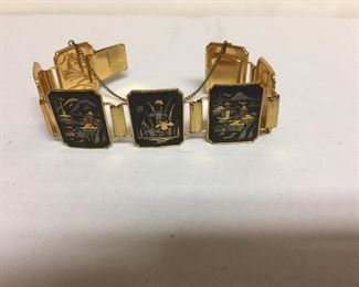 Amita Japan Damascene bracelet